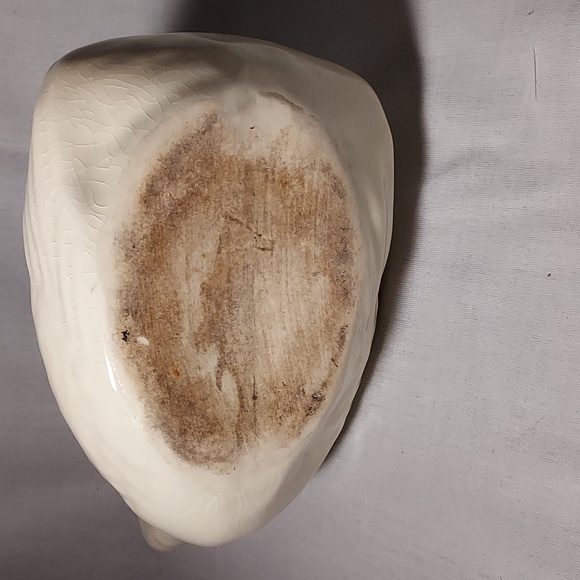 Vintage Swan Large Planter Display Holder Flower Dish - Picture 7 of 8